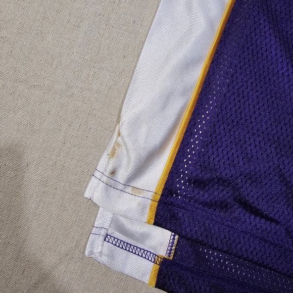 Reebok On Field Minnesota Vikings Adrian Peterson #28 Jersey Size L NWT *FLAWED* - Picture 6 of 9